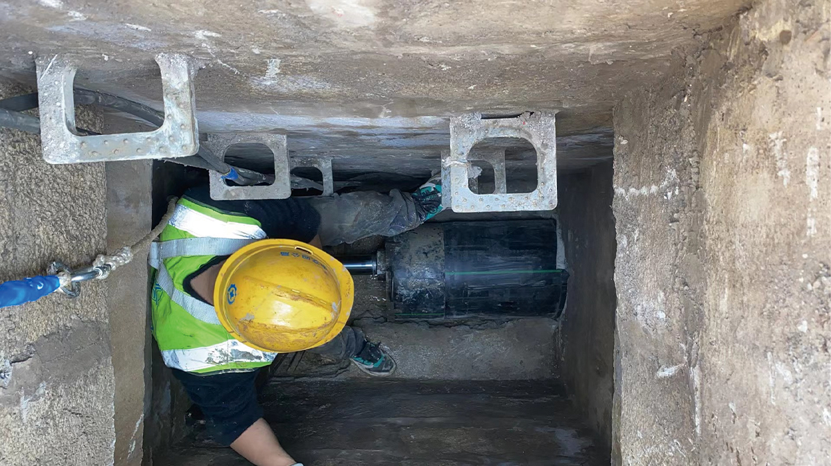 南木林HDPE短管内衬法